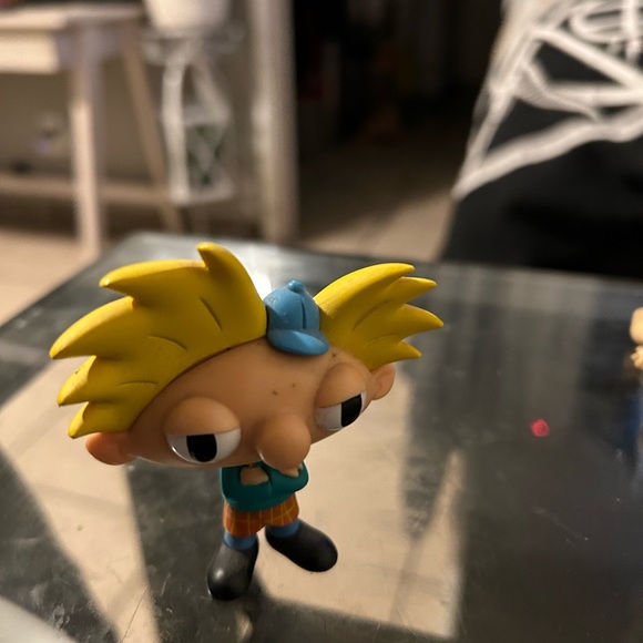 2014 Viacom Nickelodeon Hey Arnold Figure 3.75” Tall Plastic Hey! Arnold - Picture 8 of 11